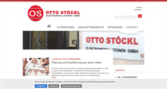Desktop Screenshot of otto-stoeckl.com