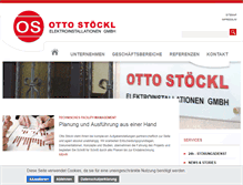 Tablet Screenshot of otto-stoeckl.com